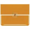 Bullseye Opalescente Naranja Calabaza 0321 de 2mm 51x43cm