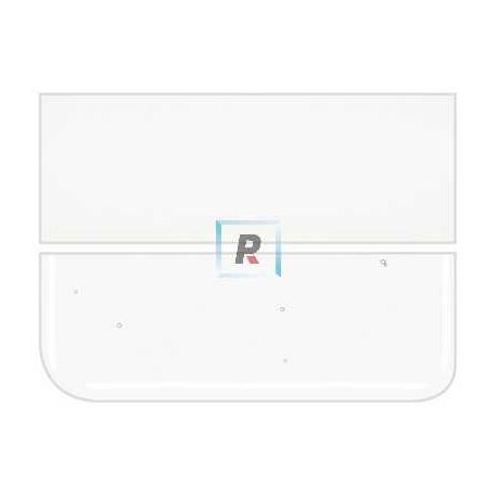 1101 Clear Transparent 89x51cm