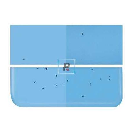 1116 Turquoise Blue Transparent 89x51cm