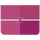 Bullseye Transparente Fucsia 1332 89x51cm