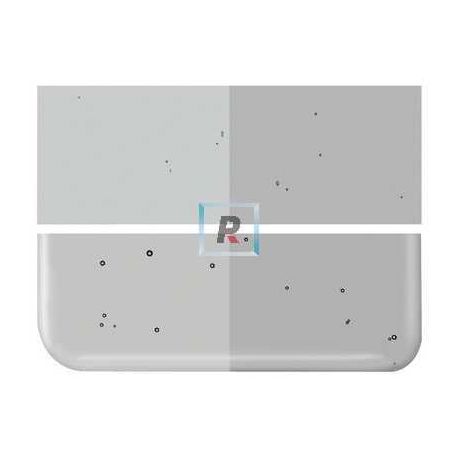 Bullseye Transparente Plateado Claro 1429 44.5x25.5cm