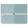 1444 Sea Blue Transparent 22x25.5cm