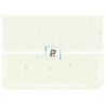 Bullseye Transparente Verde Te Claro 1826 25.5x11cm