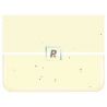 Bullseye Transparente Ambar Claro 1827 25.5x11cm