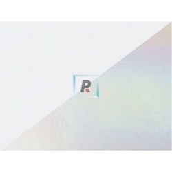 1009 Reactive Ice Clear Transparent Iridiscent 22x25.5cm