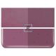 Bullseye Transparente Ciruela 1105 de 2mm 51x43cm
