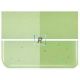 Bullseye Transparente Verde Claro 1107 de 2mm 51x43cm