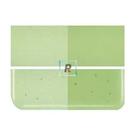 Bullseye Transparente Verde Claro 1107 de 2mm 51x43cm