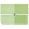 Bullseye Transparente Verde Claro 1107 de 2mm 25.5x21.5cm