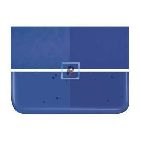 Bullseye Transparente Azul Marino 1114 de 2mm 51x43cm