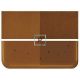 Bullseye Transparente Sienna 1119 de 2mm 51x43cm
