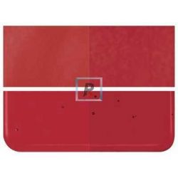 Bullseye Transparente Rojo 1122 de 2mm 51x43cm