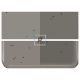 Bullseye Transparente Gris Marengo 1129 de 2mm 25.5x21.5cm