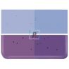 Bullseye Transparente Violeta Strik 1234 de 2mm 25.5x21.5cm