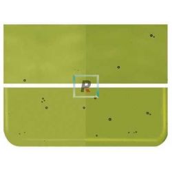 Bullseye Transparente Verde Pino 1241 de 2mm 43x25.5cm