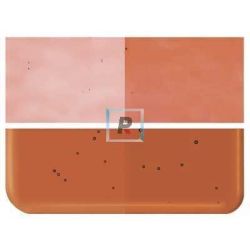 Bullseye Transparente Coral 1305 de 2mm 43x25.5cm