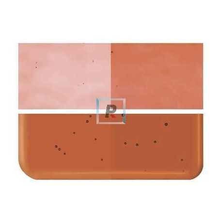 Bullseye Transparente Coral 1305 de 2mm 43x25.5cm
