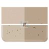 1409 Light Bronze Transparent 2mm 51x43cm