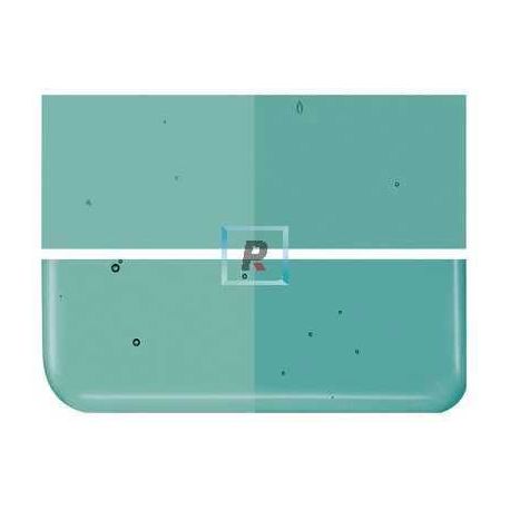 Bullseye Transparente Verde Esmeralda 1417 de 2mm 51x43cm