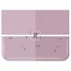 Bullseye Transparente Violeta Claro 1428 de 2mm 51x43cm