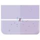 Bullseye Transparente Neo-Lavanda 1442 de 2mm 51x43cm