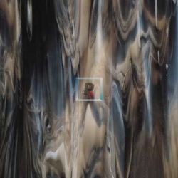 Streaky Marron Oscuro y Blanco 2209 44.5x51cm