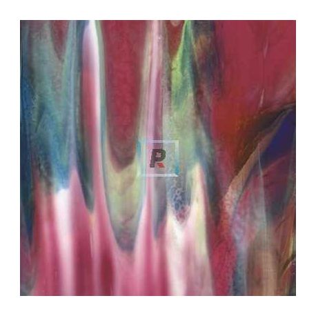 Streaky Rosa, Azul Royal, Verde y Blanco 3026 44.5x51cm