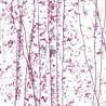 4215 Pink &Cranberry Frit, Pink 44.5x51cm
