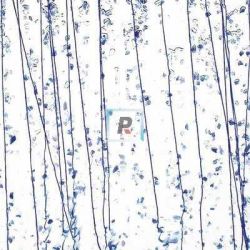 Mardi Gras Azul Cobalto y Gris 4219 44.5x51cm