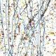 4223 Yellow, Blue & Red Frit 22x25.5cm