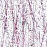 4234 Cranberry & Purple Frit 89x51cm