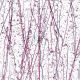 4234 Cranberry & Purple Frit 25.5x11cm