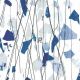 4119 Blue & White 89x51cm