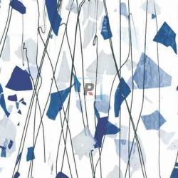 Fracture-Streamer Azul y Blanco 4119 89x51cm