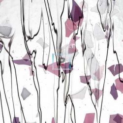 Fracture-Streamer Rosa, Ciruela y Blanco 4122 22x25.5cm