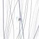 Streamer Azul y Blanco 4172 89x51cm