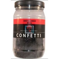 0100 Black Opalescent, Confetti