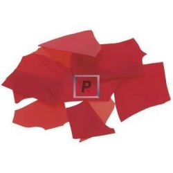 0124 Red Opalescent, Confetti