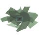 Confetti Transparente Verde Aventurina 1112 (454g)