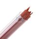 0124 Red Opalescent Stringer 1mm