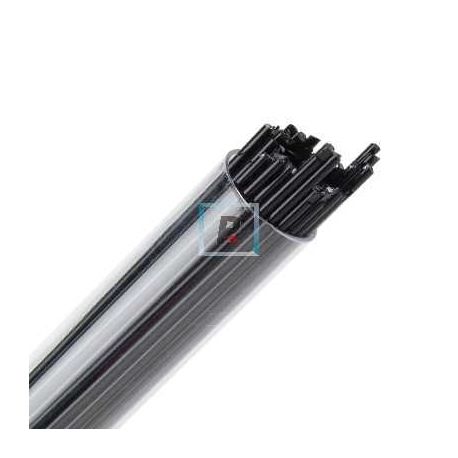 0100 Black Opalescent Stringer 2mm