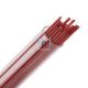 0124 Red Opalescent Stringer 2mm