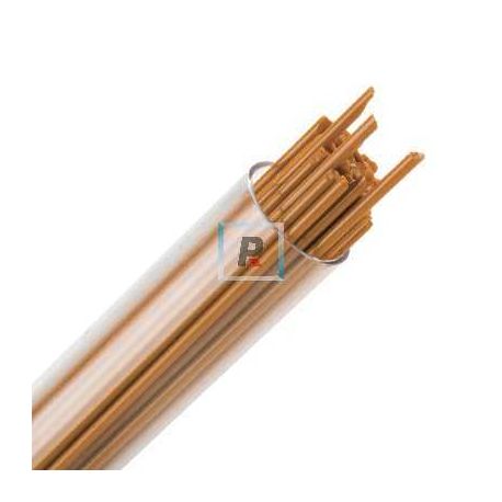 0329 Burnt Orange Opal.Stringer 2mm