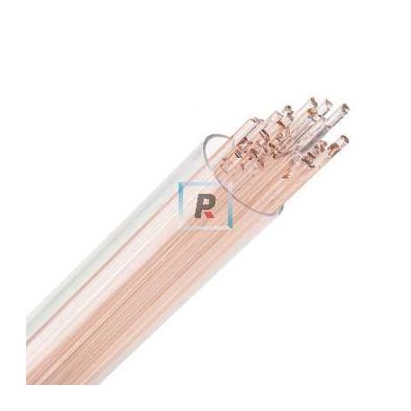 Stringer Transparente Naranja Coral 1834 de 2mm