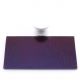 Dicroico Bullseye Cereza sobre negro 3mm 10x5cmtrs.