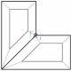 Corner Bevel 101,6x101,6x50mm
