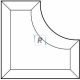 Corner Bevel 101,6x101,6x50mm