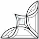 Corner Bevel 153x153mm