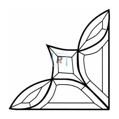 Corner Bevel 153x153mm