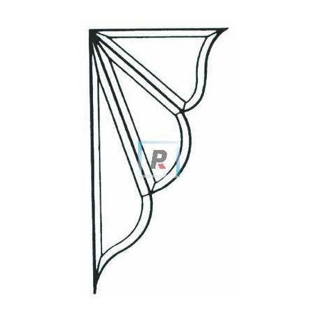 Corner Bevel 203x400mm